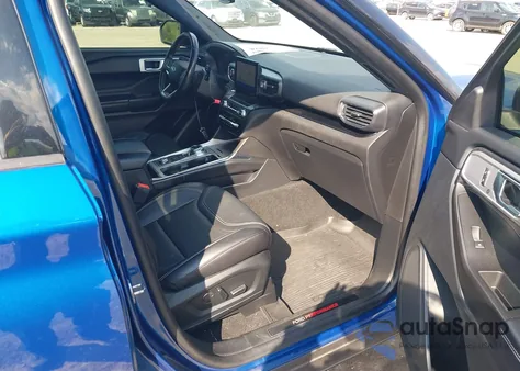 2020 Ford Explorer St из США, поврежденный, VIN 1FM5K8GC6LGC16392